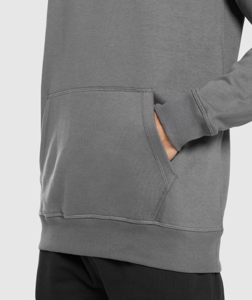 Moletom Com Capuz Central Gymshark Carvão