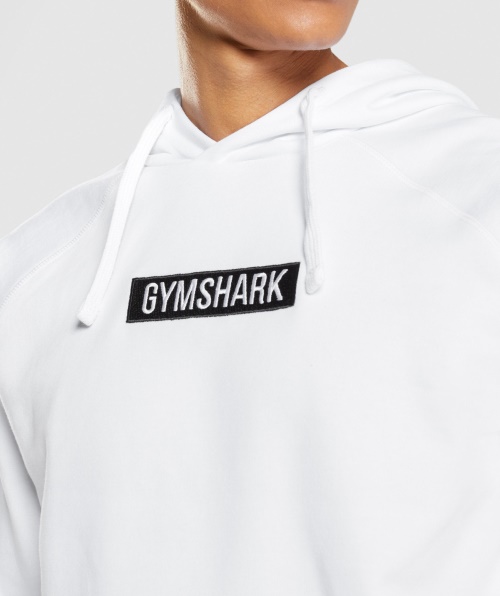 Moletom Com Capuz Central Gymshark Branco