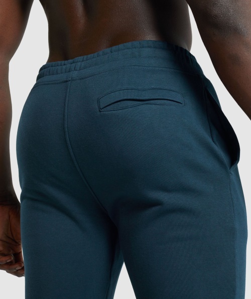 Gymshark Crest Joggers Marinha