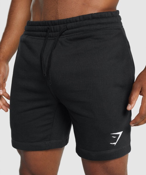 Shorts Com Crista Gymshark Preto