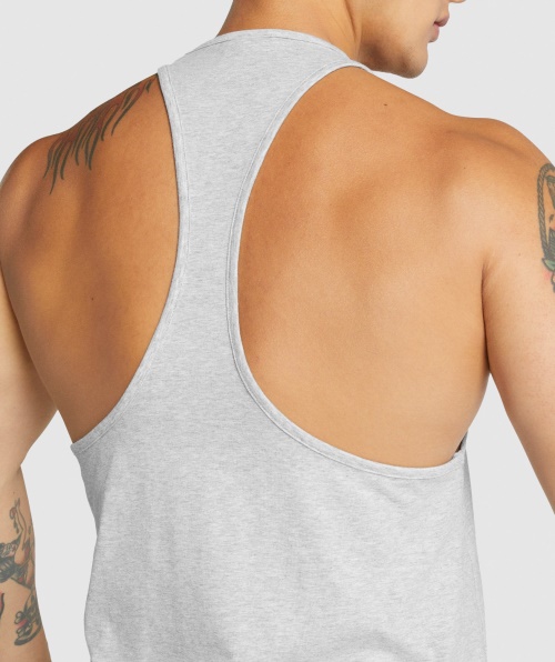 Gymshark Critical 2.0 Stringer Cinza Claro Marl