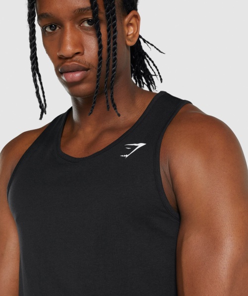 Tanque Gymshark Crítico 2.0 Preto
