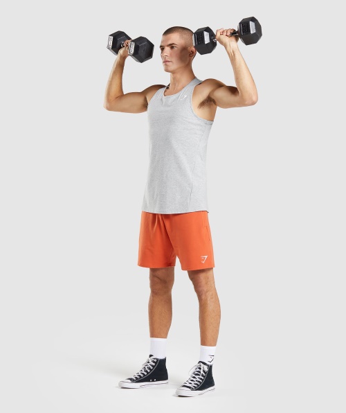 Gymshark Critical 2.0 Tanque Cinza Claro Marl