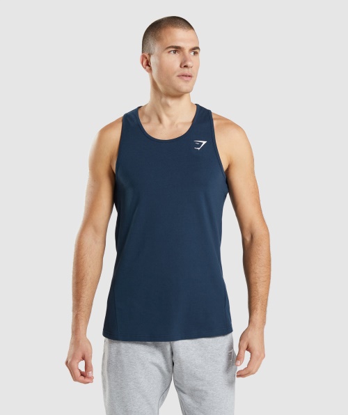Gymshark Critical 2.0 Tank Navy