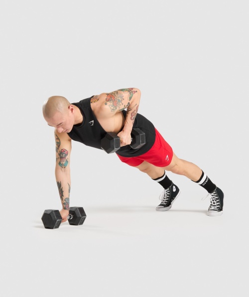 Tanque De Braço Drop Crítico Gymshark Preto