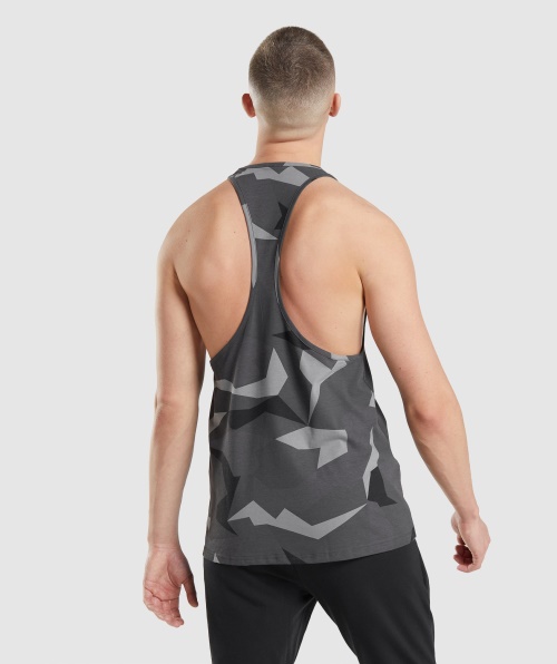 Gymshark Critical Stringer Black Print