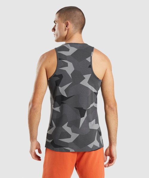 Gymshark Critical Tank Estampa Preta