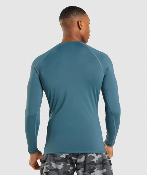 Elemento Gymshark Baselayer Camiseta Manga Longa Tuscan Teal