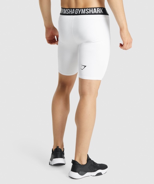 Shorts De Camada De Base Gymshark Element Branco