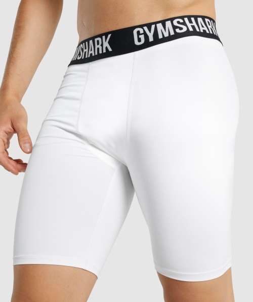 Shorts De Camada De Base Gymshark Element Branco