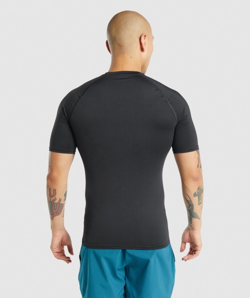 Camiseta Gymshark Element Baselayer Preta