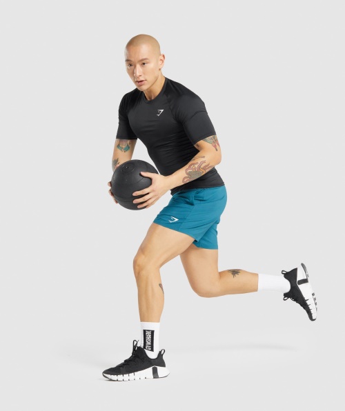 Camiseta Gymshark Element Baselayer Preta