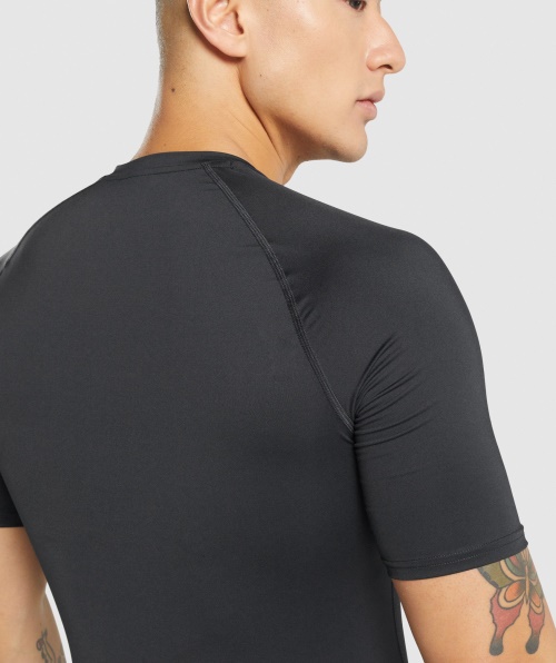 Camiseta Gymshark Element Baselayer Preta