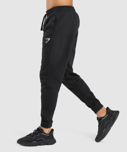 Jogger Oversized Essencial Gymshark Preto
