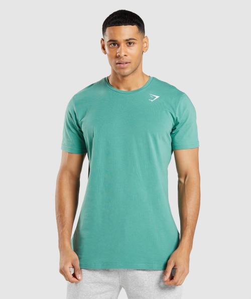 Camiseta Essencial Gymshark Verde Alpino