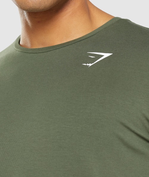 Camiseta Essencial Gymshark Core Olive