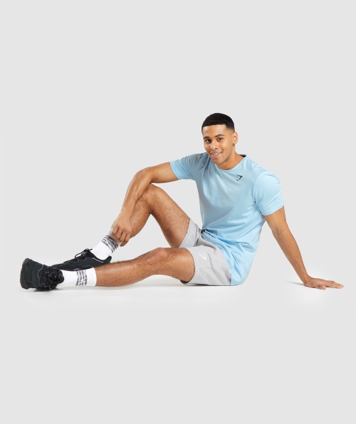 Camiseta Essencial Gymshark Linho Azul