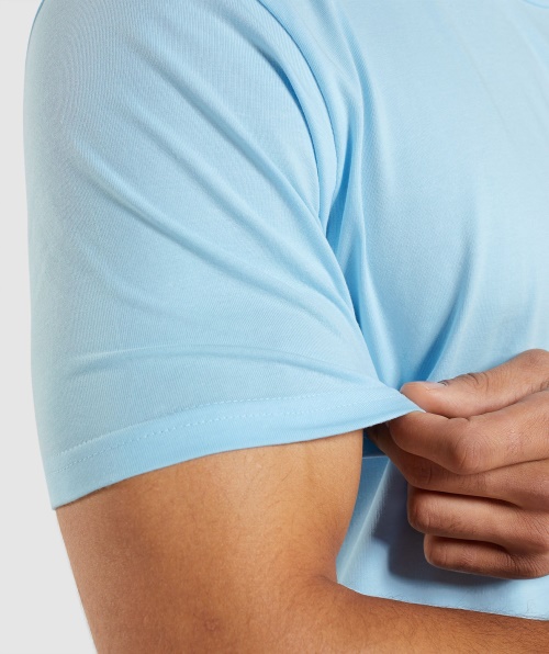 Camiseta Essencial Gymshark Linho Azul