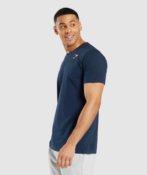 Camiseta Essencial Gymshark Marinho