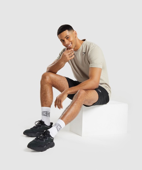 Camiseta Essencial Gymshark Cinza Seixo