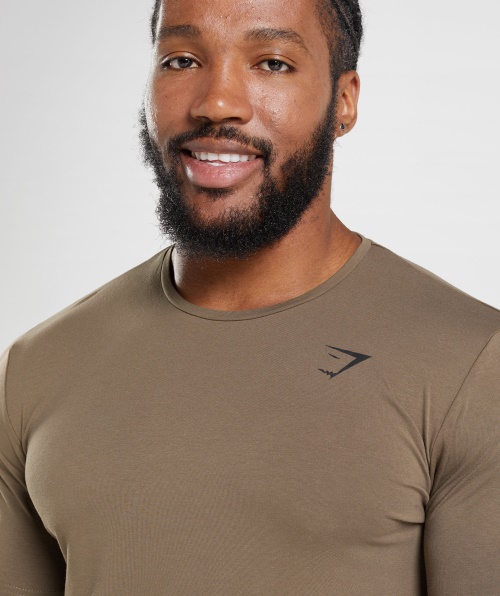 Camiseta Essencial Gymshark Soul Marrom