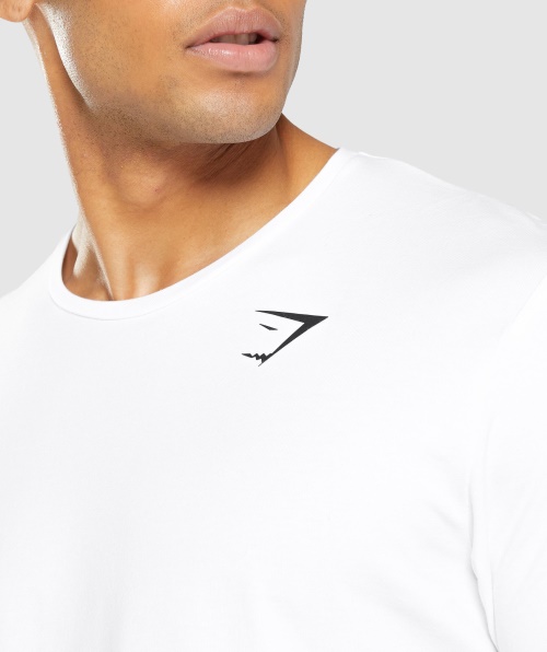Camiseta Essencial Gymshark Branca