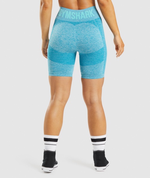 Calções De Ciclismo Gymshark Flex Atlas Blue Marl