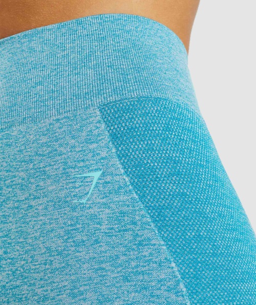 Calções De Ciclismo Gymshark Flex Atlas Blue Marl