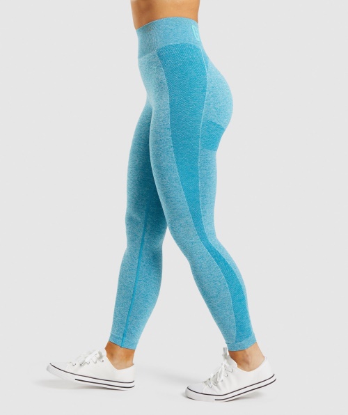 Legging Cintura Alta Gymshark Flex Atlas Blue Marl
