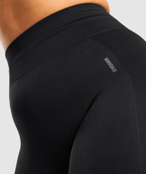 Legging Cintura Alta Gymshark Flex Preto-carvão