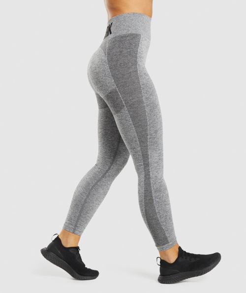 Legging Cintura Alta Gymshark Flex Charcoal Marl
