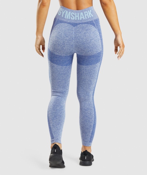 Legging Cintura Alta Gymshark Flex Earl Blue Marl