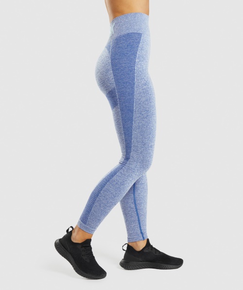 Legging Cintura Alta Gymshark Flex Earl Blue Marl