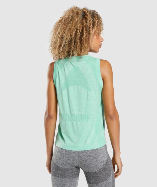 Gymshark Flex Regata Solta Cactus Green Marl
