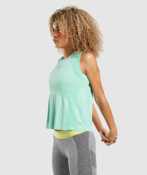 Gymshark Flex Regata Solta Cactus Green Marl