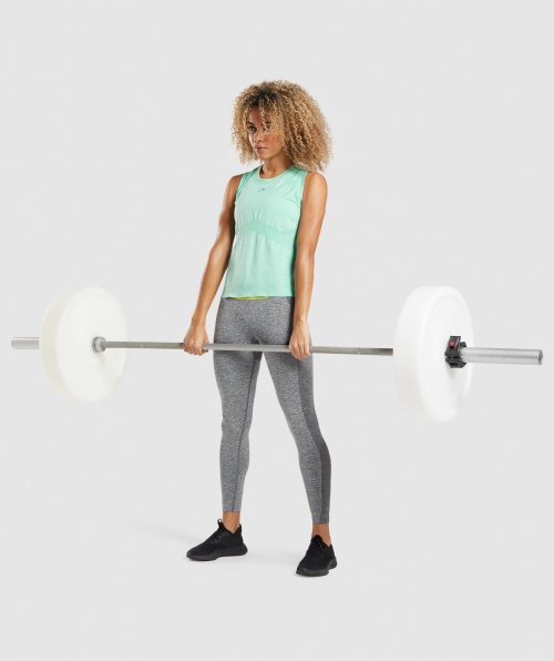 Gymshark Flex Regata Solta Cactus Green Marl