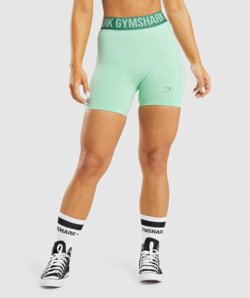 Shorts Gymshark Flex Cactus Green Marl