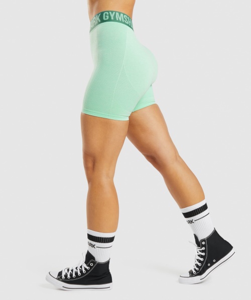 Shorts Gymshark Flex Cactus Green Marl