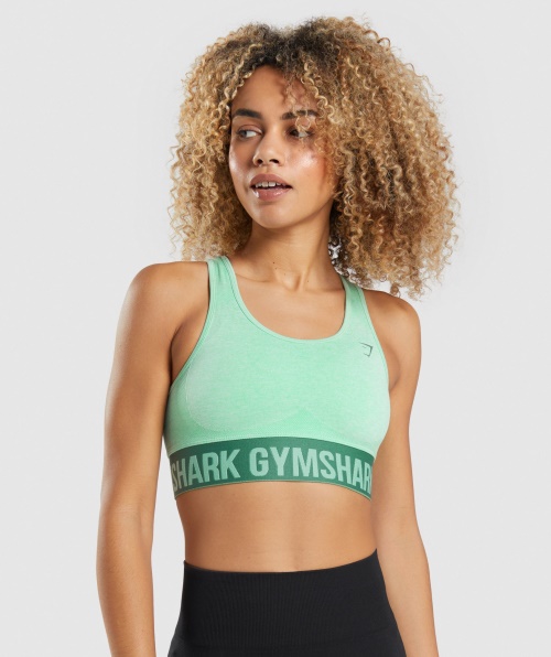 Sutiã Esportivo Gymshark Flex Cacto Marga Verde
