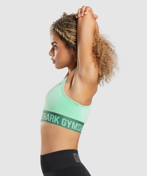 Sutiã Esportivo Gymshark Flex Cacto Marga Verde