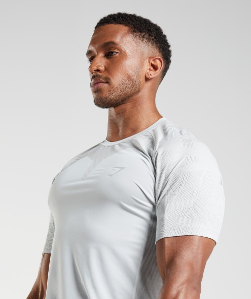 Camiseta Gymshark Forma Cinza Claro