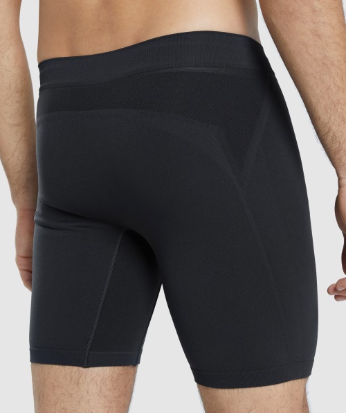 Boxer Híbrido Gymshark Preto-cinza Claro