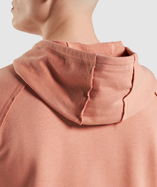 Moletom Com Capuz Legado Gymshark Nevada Rosa