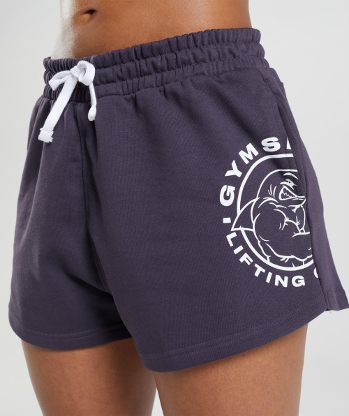 Shorts Gymshark Legacy Roxo Rico