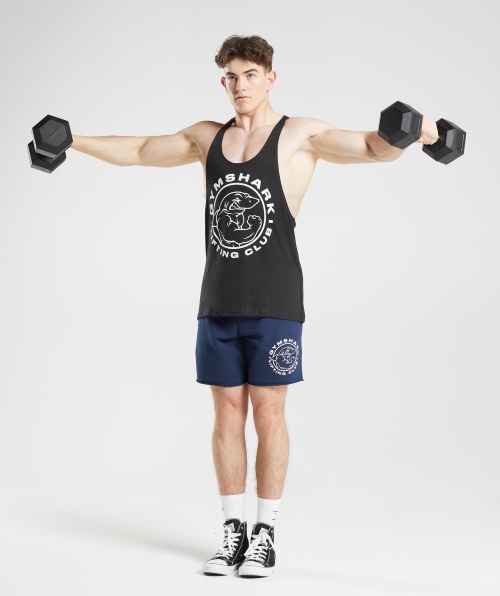 Gymshark Legacy Stringer Preto