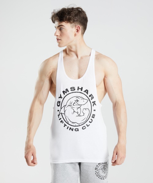 Gymshark Legacy Stringer Branco