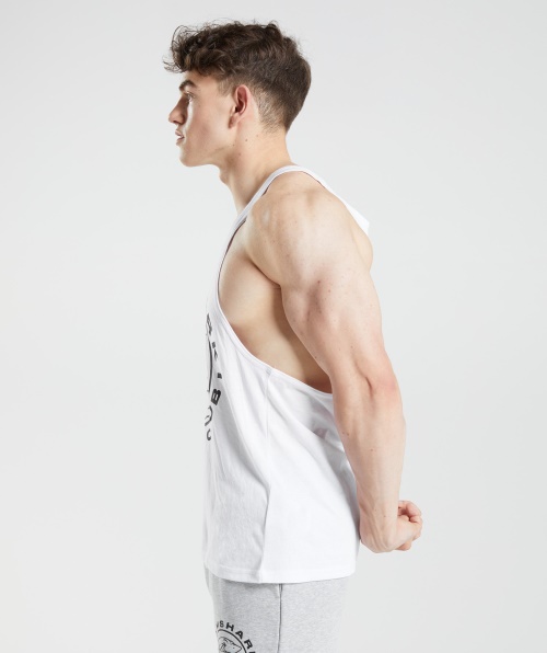 Gymshark Legacy Stringer Branco