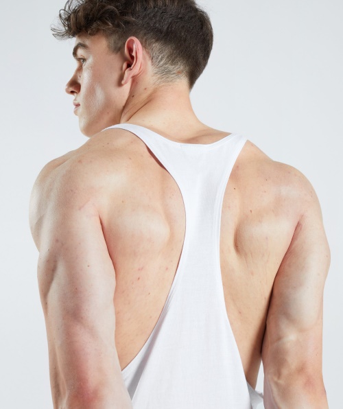 Gymshark Legacy Stringer Branco