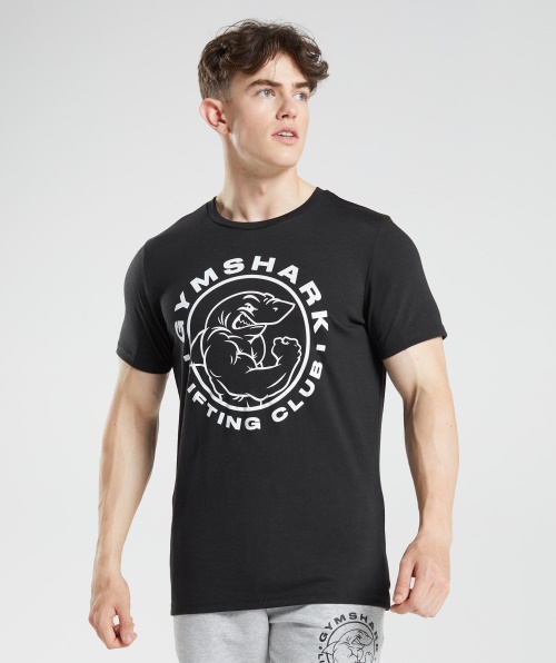 Camiseta Legada Gymshark Preta