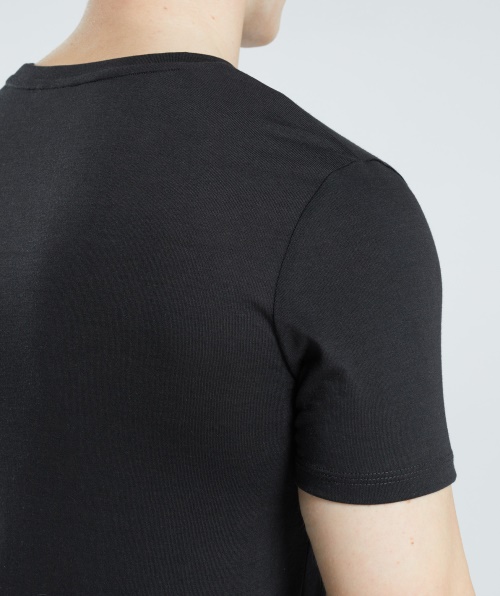 Camiseta Legada Gymshark Preta